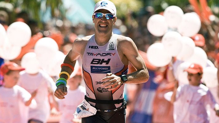 Telediario 1 - Eneko Llanos gana el 'Ironman' de Fráncfort