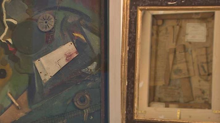 Telediario 1 - La cara B de algunas obras del Museo Thyssen