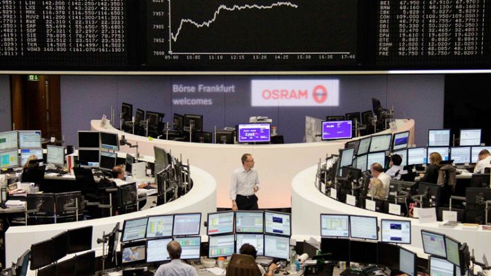 La tarde en 24h - Las Bolsas europeas cierran al alza animadas por el acuerdo sobre el rescate a Grecia