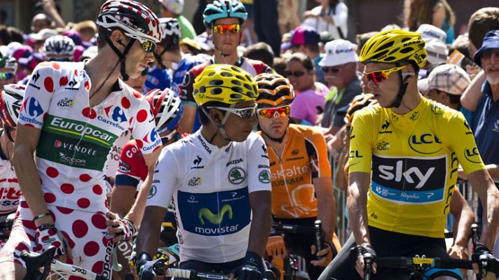 Telediario 1 - Quedan dos semanas de Tour, dos contrarreloj y tres finales en alto que decidirán