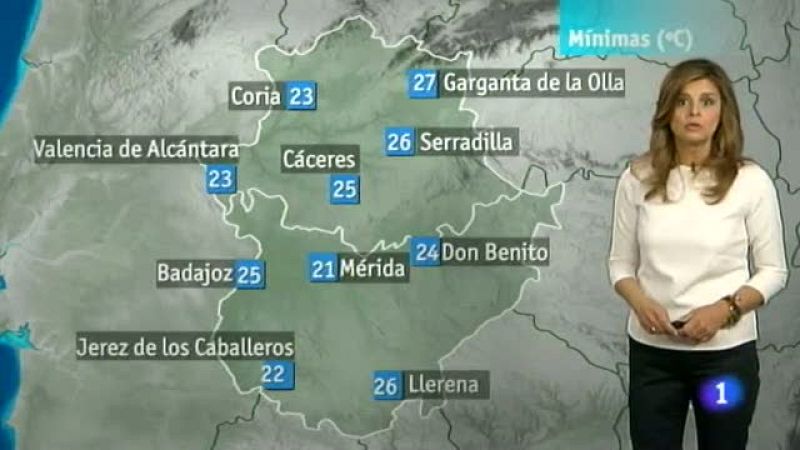 El tiempo en Extremadura - 09/07/13 | Ver