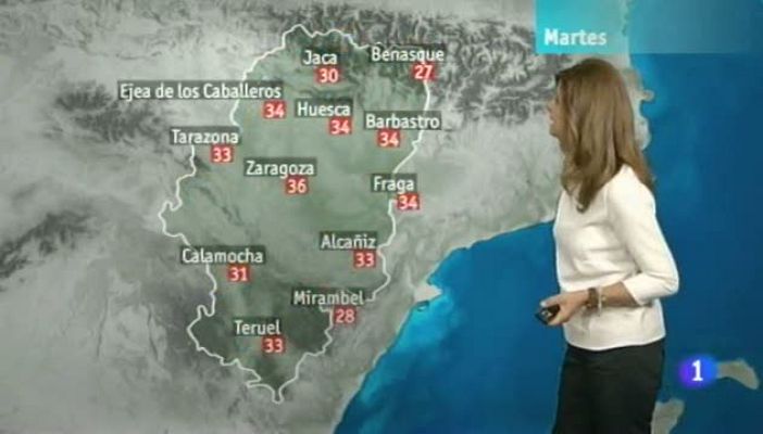 Noticias Aragón - El tiempo en Aragón - 09/07/13