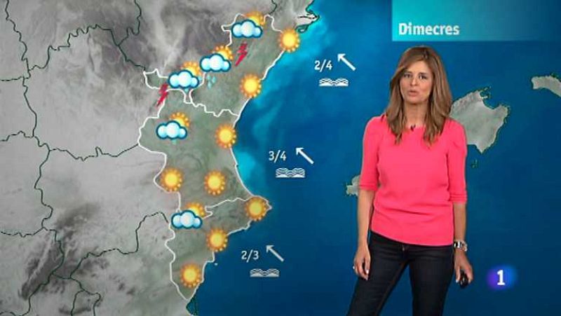 El tiempo en la Comunidad Valenciana - 10/07/13 - Ver ahora