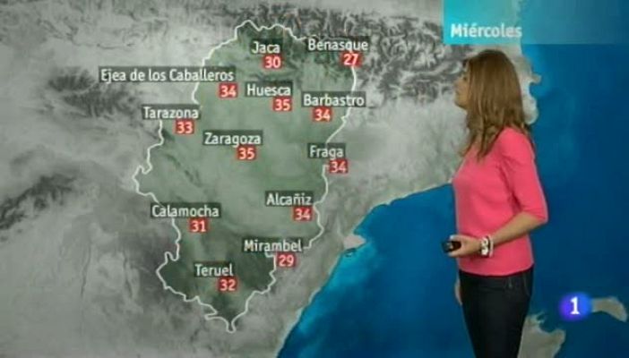Noticias Aragón - El tiempo en Aragón - 10/07/13