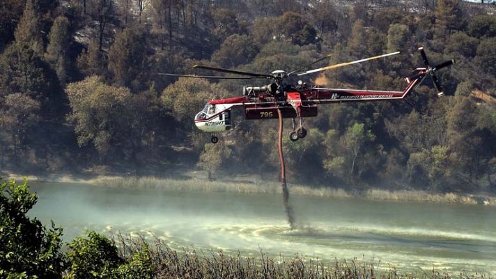 Telediario 1 - Incendios en Almería