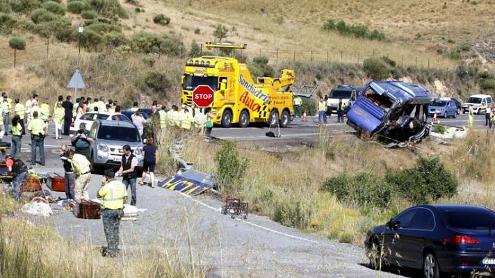 Telediario 1 - Centro homologación cinturones
