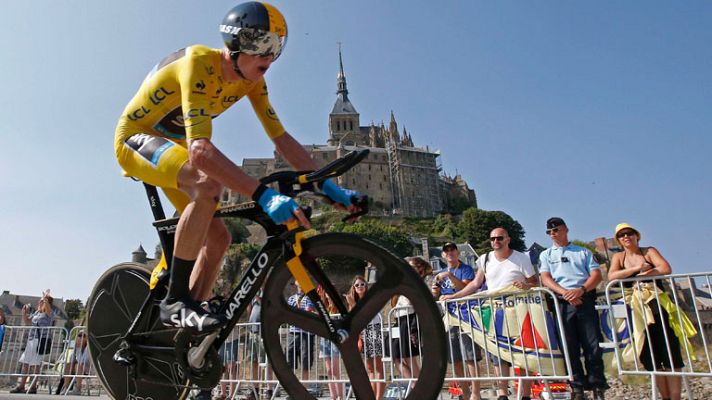 Telediario 1 - Pedro Delgado analiza cómo queda el Tour tras la contrarreloj