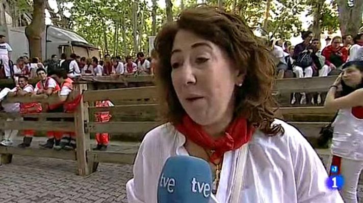 San Fermín - Incidente delegada del Gobierno