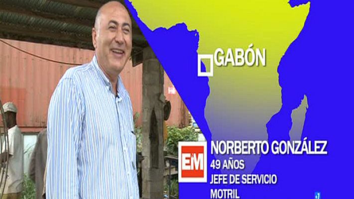 Españoles en el mundo - Gabón - Norberto