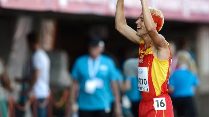 Telediario 1 - Gabriel Navarro, oro en Tampere