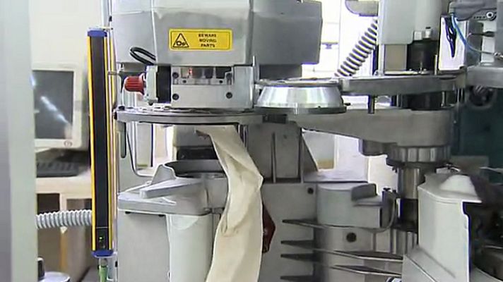 Telediario 1 - El sector textil vuelve a mirar a España para fabricar