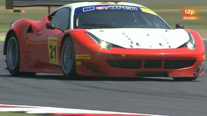 Automovilismo - GT Open 2ª carrera. Silverstone