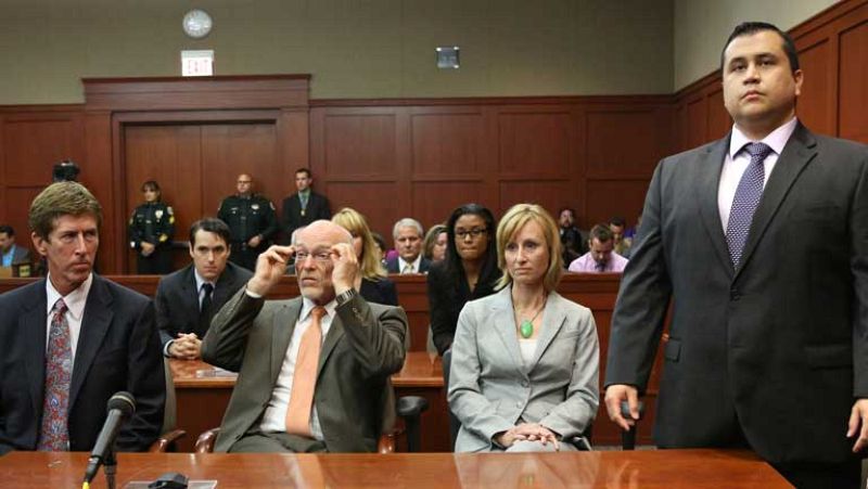 George Zimmerman que absuelto por la muerte de Trayvon Martin