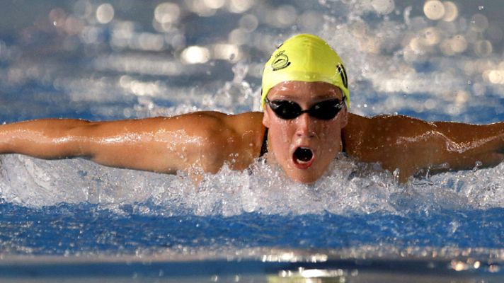 Telediario 1 - Mireia Belmonte regresa en el Mundial de Barcelona a la gran competición