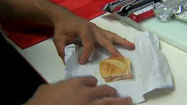 Telediario 1 - El avituallamiento del día de descanso