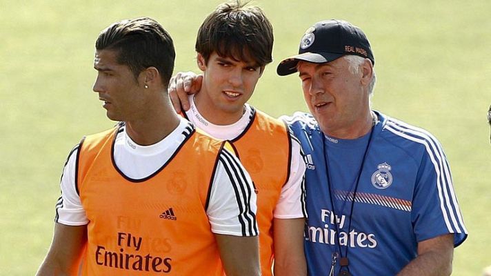 Telediario 1 - Ancelotti dirige su primera sesión como técnico del Madrid