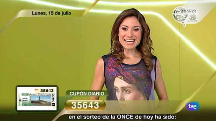 Sorteos ONCE - Sorteo ONCE - 15/07/13