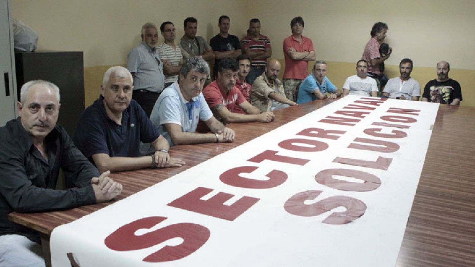 Trabajadores de astilleros y administraciones, unidos a la espera de la decisión de Bruselas