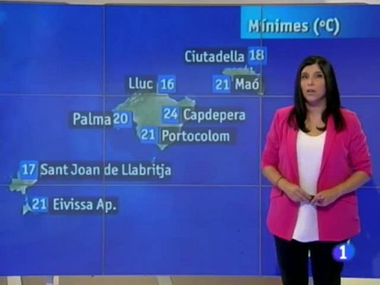Informatiu Balear - El temps a les Illes Balears - 17/07/13