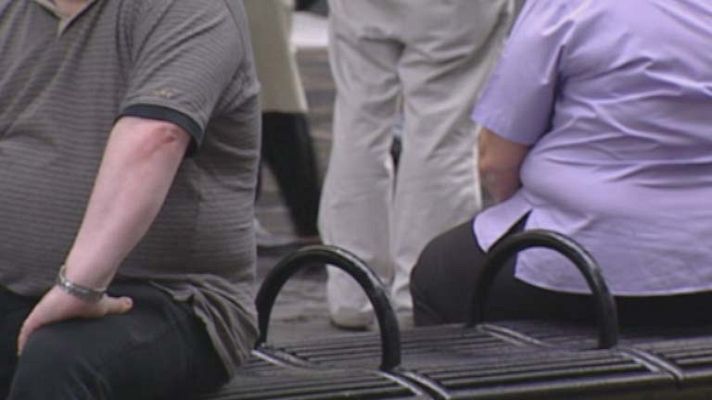 Telediario 1 - Porcentaje obesidad México