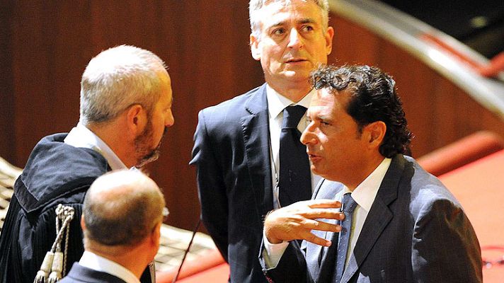 Telediario 1 - Primera sesión del juicio contra el capitán del Costa Concordia