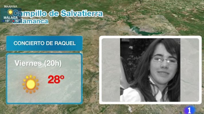 España Directo - Albert prevé el tiempo para un concierto ¡y una boda!