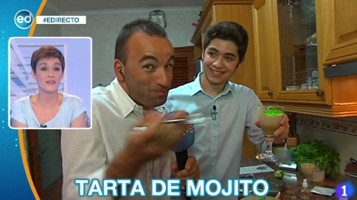 RTVE Cocina - España Directo- Fabián nos propone una tarta de mojitos