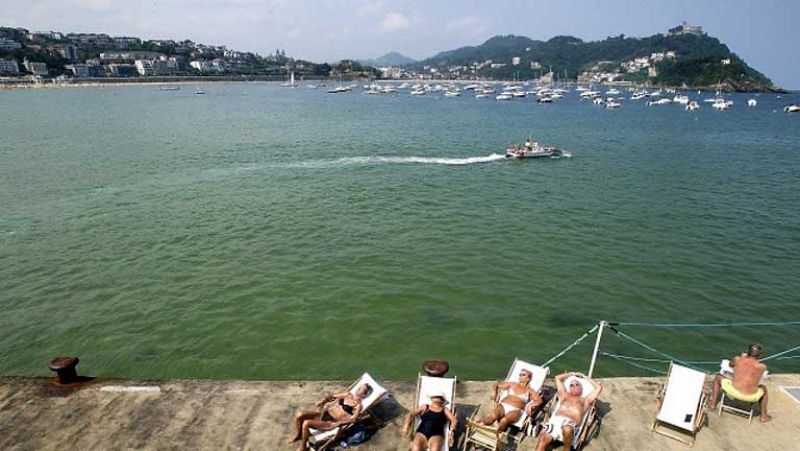 Temperaturas altas en áreas del centro de la península