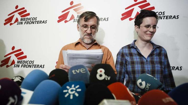 Telediario 1 - Liberadas las cooperantes españolas