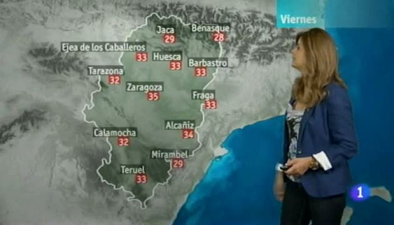 El tiempo en Aragón - 19/07/13 | Ver