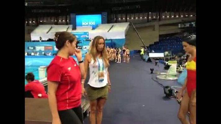  - Entrenamiento de natación sincronizada