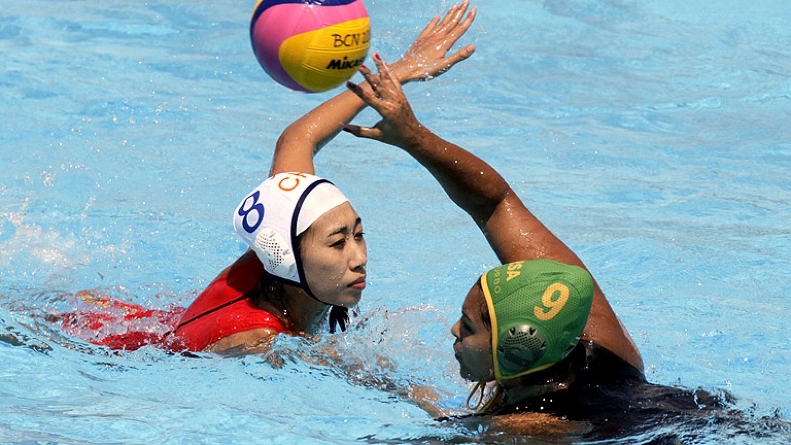 Waterpolo femenino. Fase de grupos: China - Sudáfrica