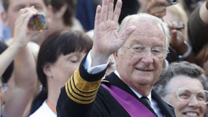 Telediario 1 - Alberto II, símbolo de unidad