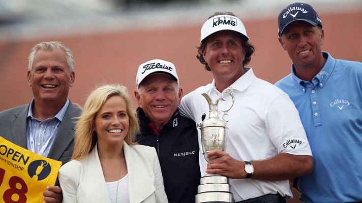 Telediario 1 - Phil Mickelson se luce en Muirfield y conquista su primer 'British'