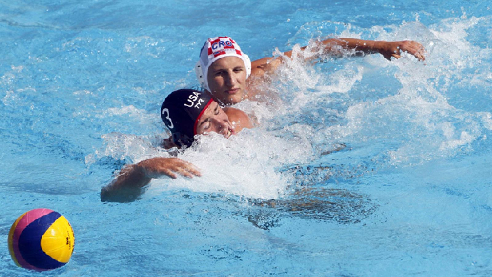 Waterpolo masculino. Fase de grupos: Croacia - USA