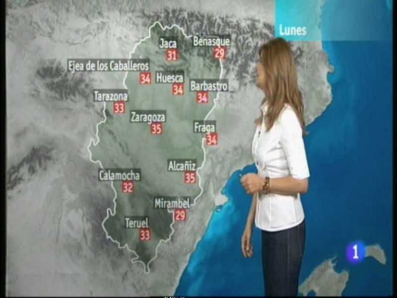 El tiempo en Aragón - 22/07/13 | Ver
