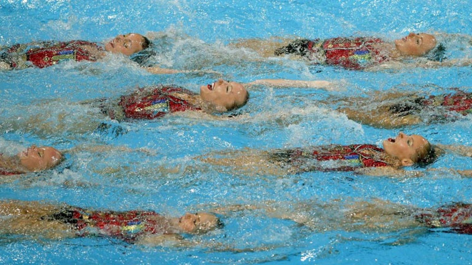Natación sincronizada. Ejercicio técnico por equipos, final (22/07)