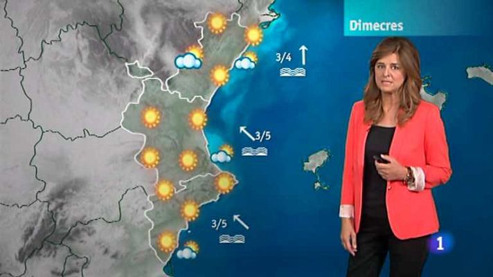 L'informatiu - Comunitat Valenciana - El tiempo en la Comunidad Valenciana - 23/07/13