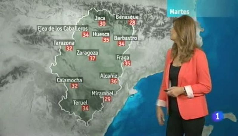 El tiempo en Aragón - 23/07/13 | Ver