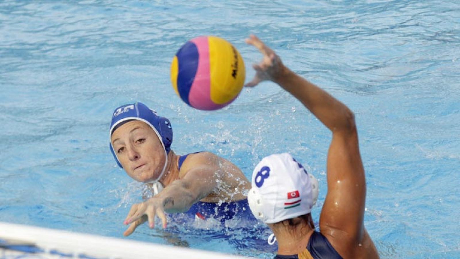 Waterpolo femenino. Fase de grupos: Hungría - Italia
