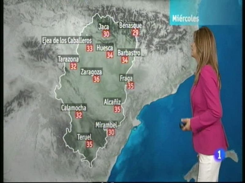 El tiempo en Aragón - 24/07/13 | Ver