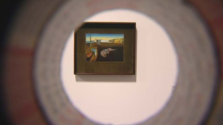 Telediario 1 - Visita invidentes exposición Dalí