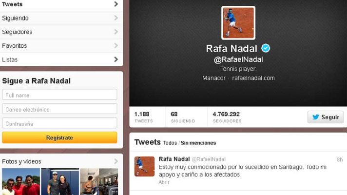 Telediario 1 - El deporte español, conmocionado con la tragedia de Santiago