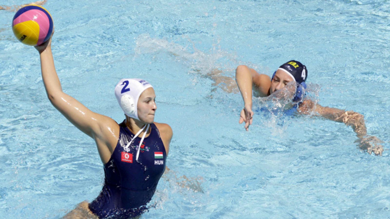  Waterpolo femenino. Fase de grupos: Hungría - Kazajistán