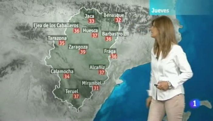 Noticias Aragón - El tiempo en Aragón - 25/07/13