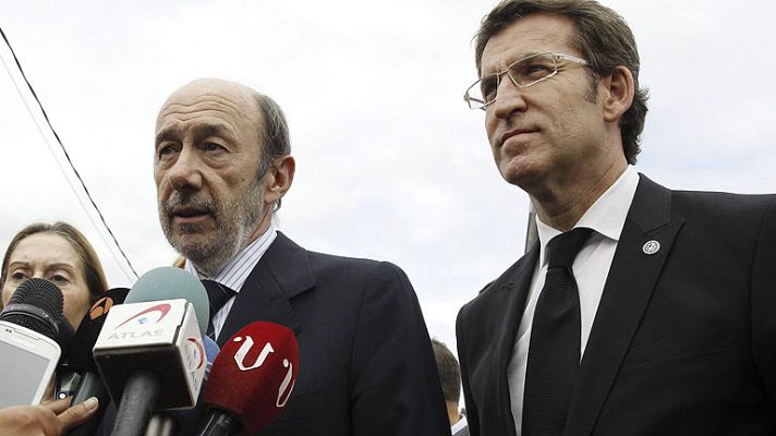 España Directo - Rubalcaba da el pésame a familias