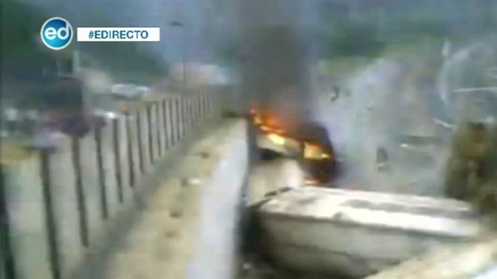 España Directo - Primeros minutos tras el accidente