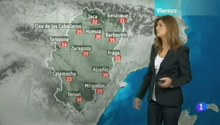 Noticias Aragón - El tiempo en Aragón - 26/07/13