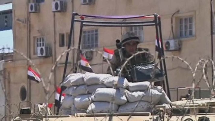 Telediario 1 - Prisión preventiva para Morsi