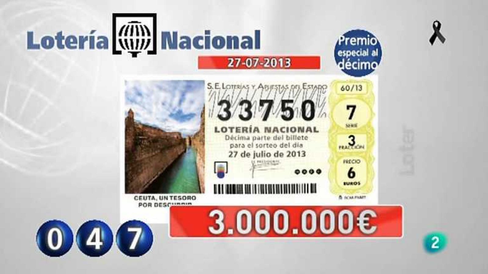 Lotería Viajera - 27/07/13 - ver ahora